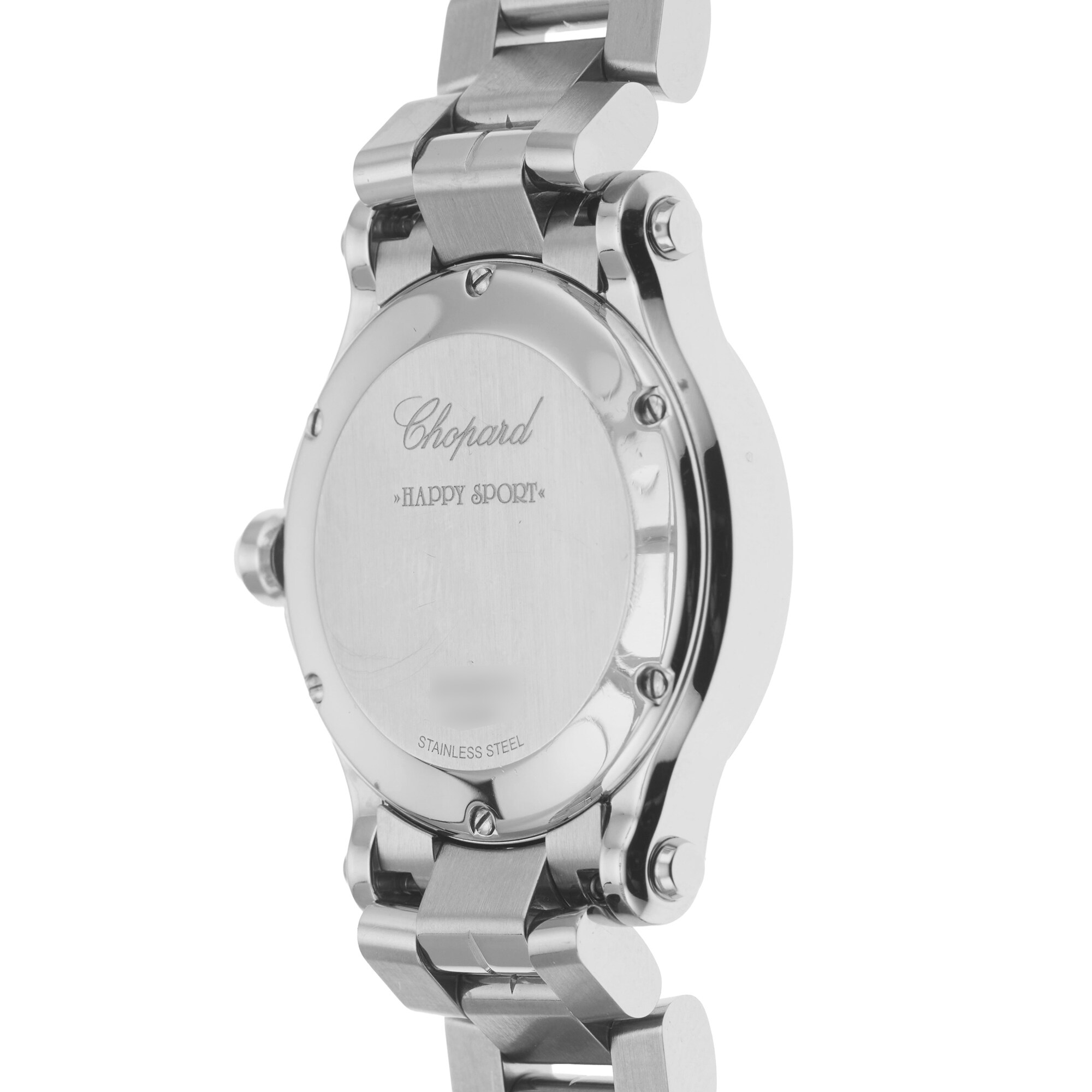 Pre-Owned Chopard Happy Sport 30mm Stainless Steel Pre-Owned Chopard Happy Sport 30mm Stainless Steel