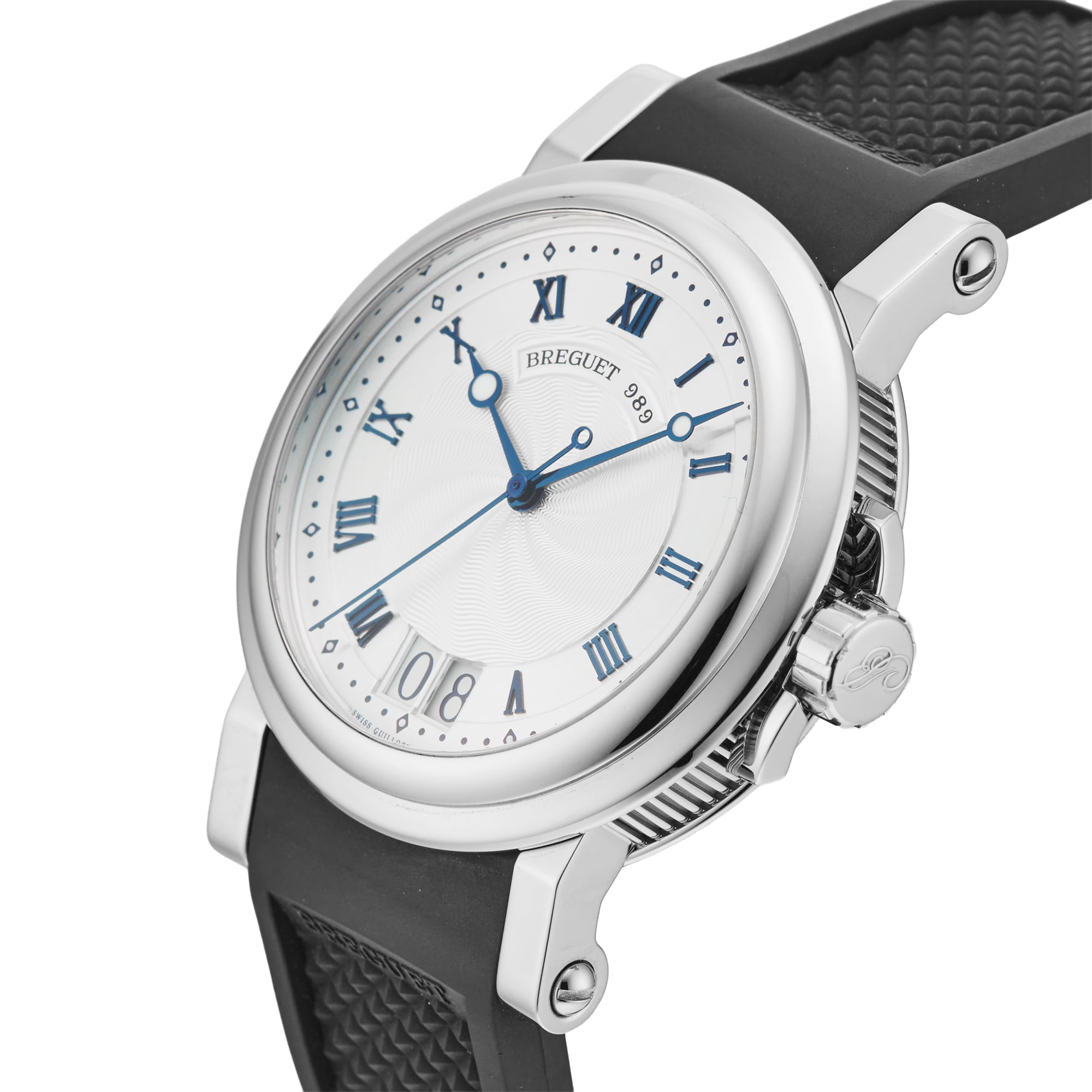 Pre-Owned Breguet Marine Big Date 39mm Stainless Steel