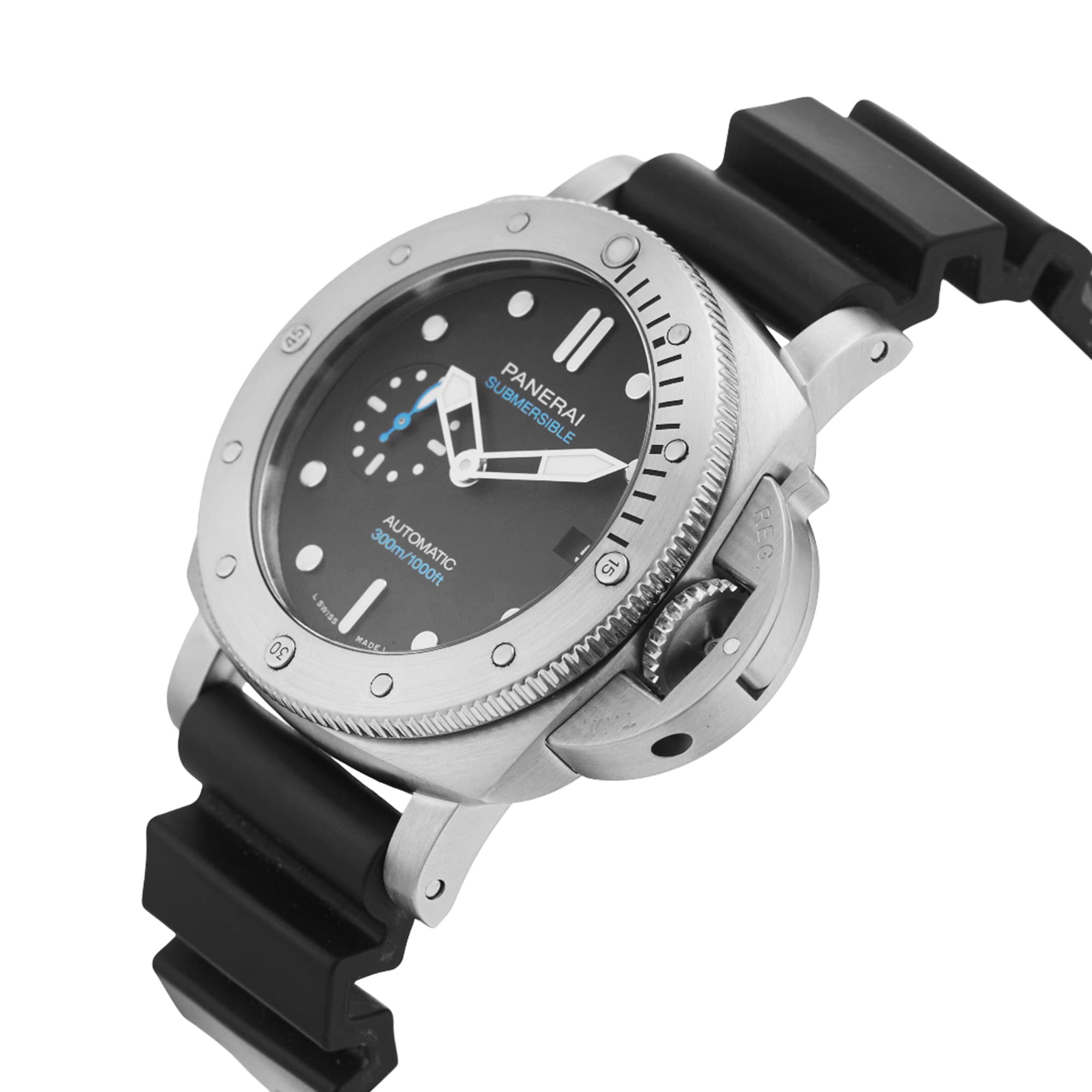 Pre-Owned Panerai Submersible 42mm Stainless Steel