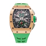 Pre-Owned Richard Mille RM11-01 Roberto Mancini Flyback Chronograph 49mm Titanium and Rose Gold