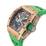 Pre-Owned Richard Mille RM11-01 Roberto Mancini Flyback Chronograph 49mm Titanium and Rose Gold