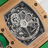Pre-Owned Richard Mille RM11-01 Roberto Mancini Flyback Chronograph 49mm Titanium and Rose Gold