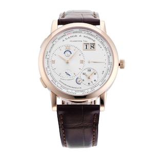 Pre-Owned A.Lange & Sohne Lange1 Time Zone 41.9mm Rose Gold