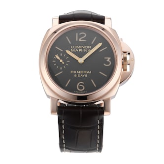 Pre-Owned Panerai Luminor 8 Days 44mm Rose Gold