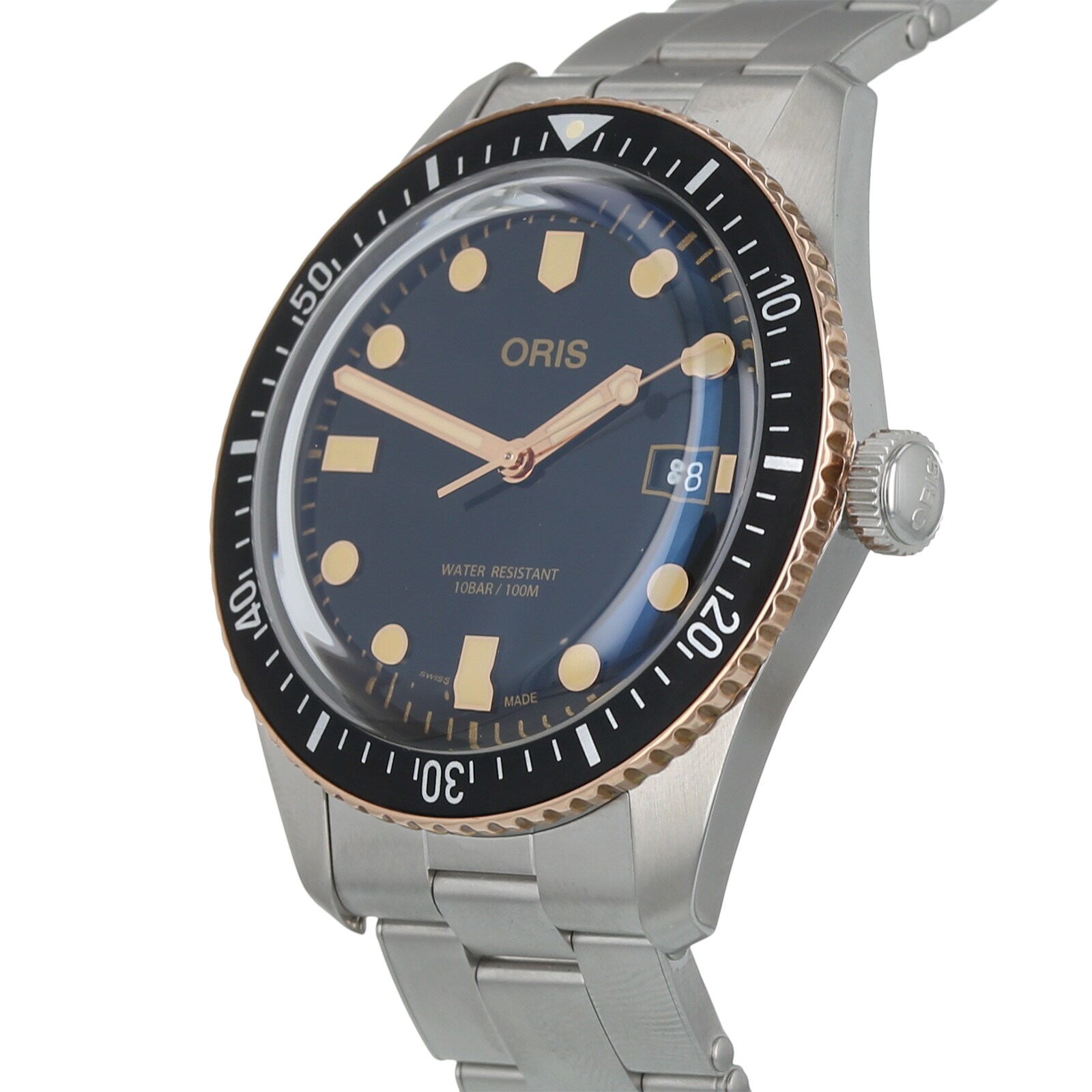 Pre-Owned Oris Divers Sixty-Five Mens Watch 01 733 7720 4354