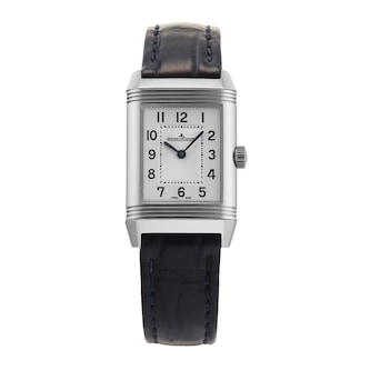 Pre-Owned Jaeger-LeCoultre Reverso Classic Duetto 21mm Stainless Steel