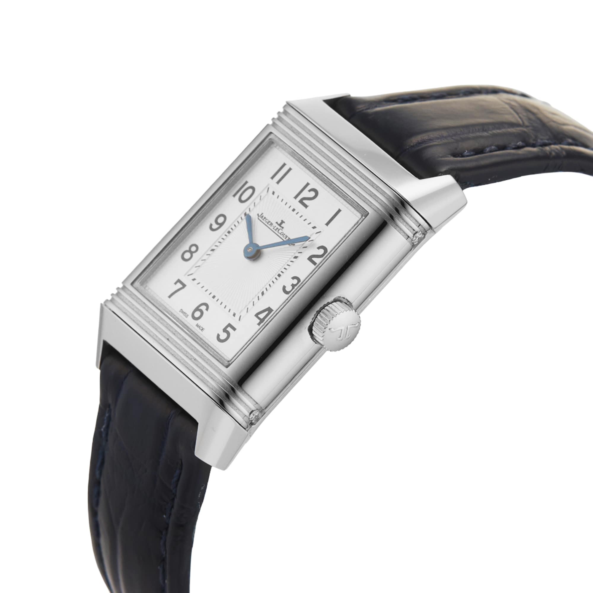 Pre-Owned Jaeger-LeCoultre Reverso Classic Duetto 21mm Stainless Steel