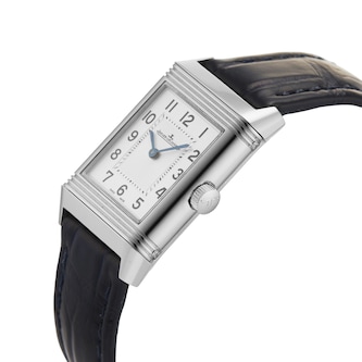 Pre-Owned Jaeger-LeCoultre Reverso Classic Duetto 21mm Stainless Steel