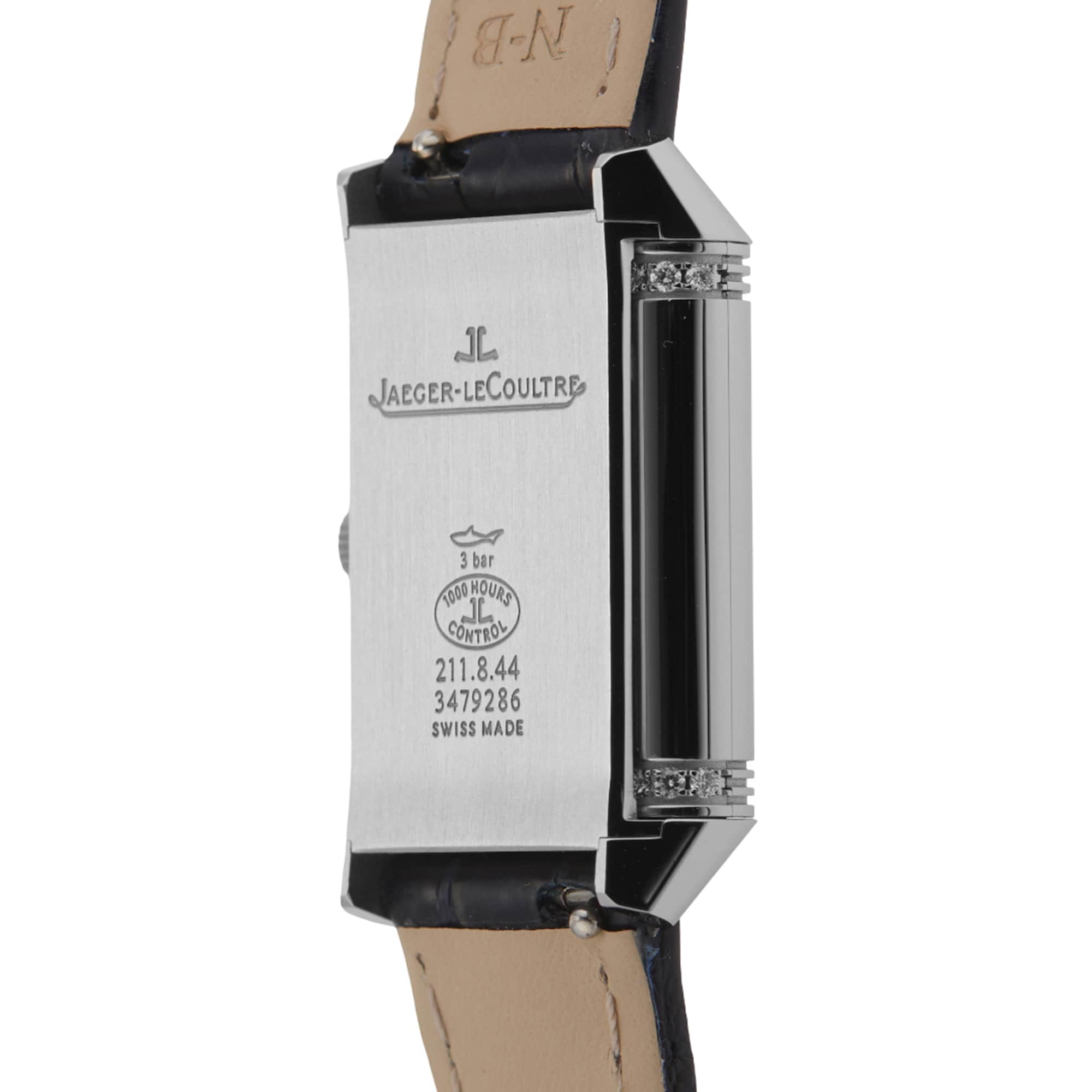 Pre-Owned Jaeger-LeCoultre Reverso Classic Duetto 21mm Stainless Steel