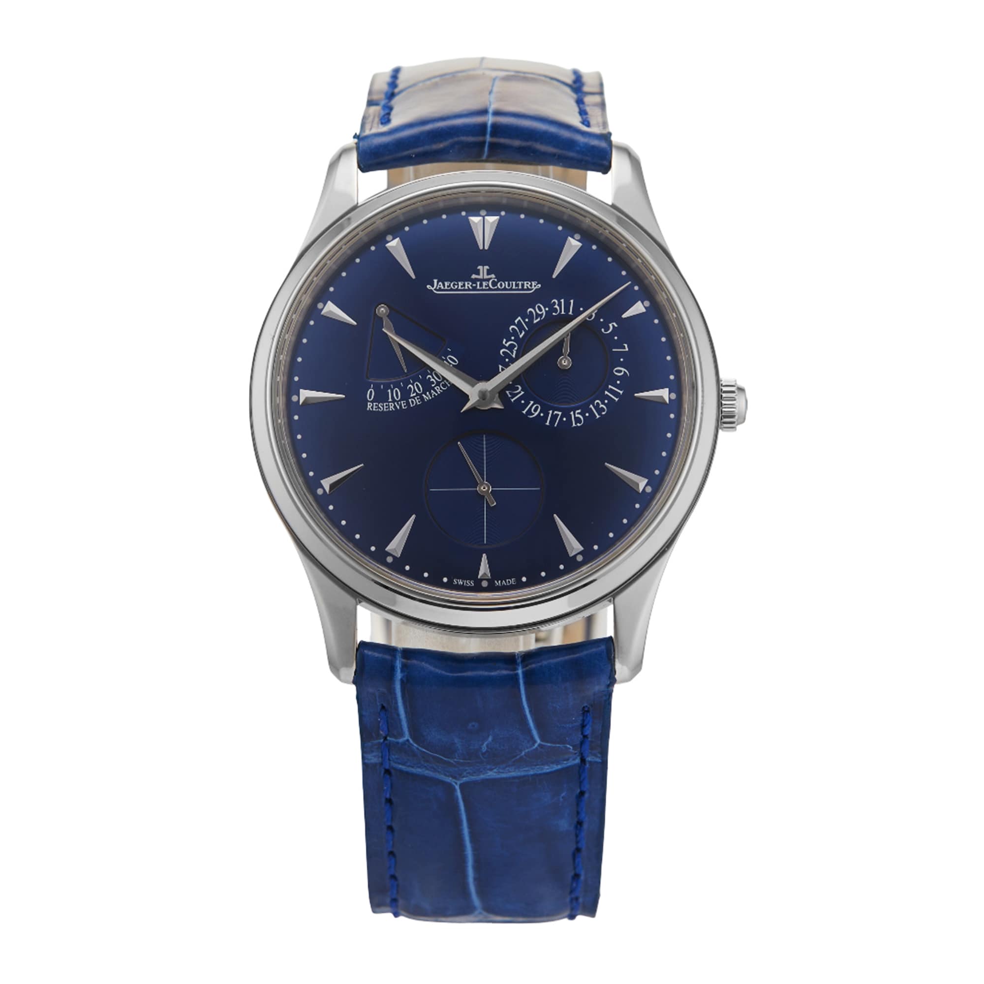 Pre-Owned Jaeger-LeCoultre Master Ultra Thin Power Reserve 39mm Stainless Steel