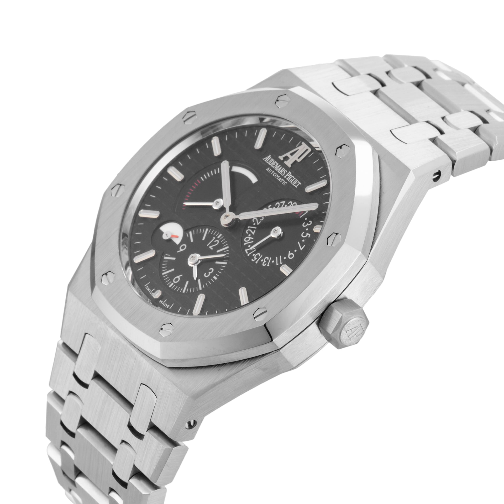 Pre-Owned Audemars Piguet Audemars Piguet Royal Oak Dual Time 39mm Stainless Steel Pre-Owned Audemars Piguet Audemars Piguet Royal Oak Dual Time 39mm Stainless Steel