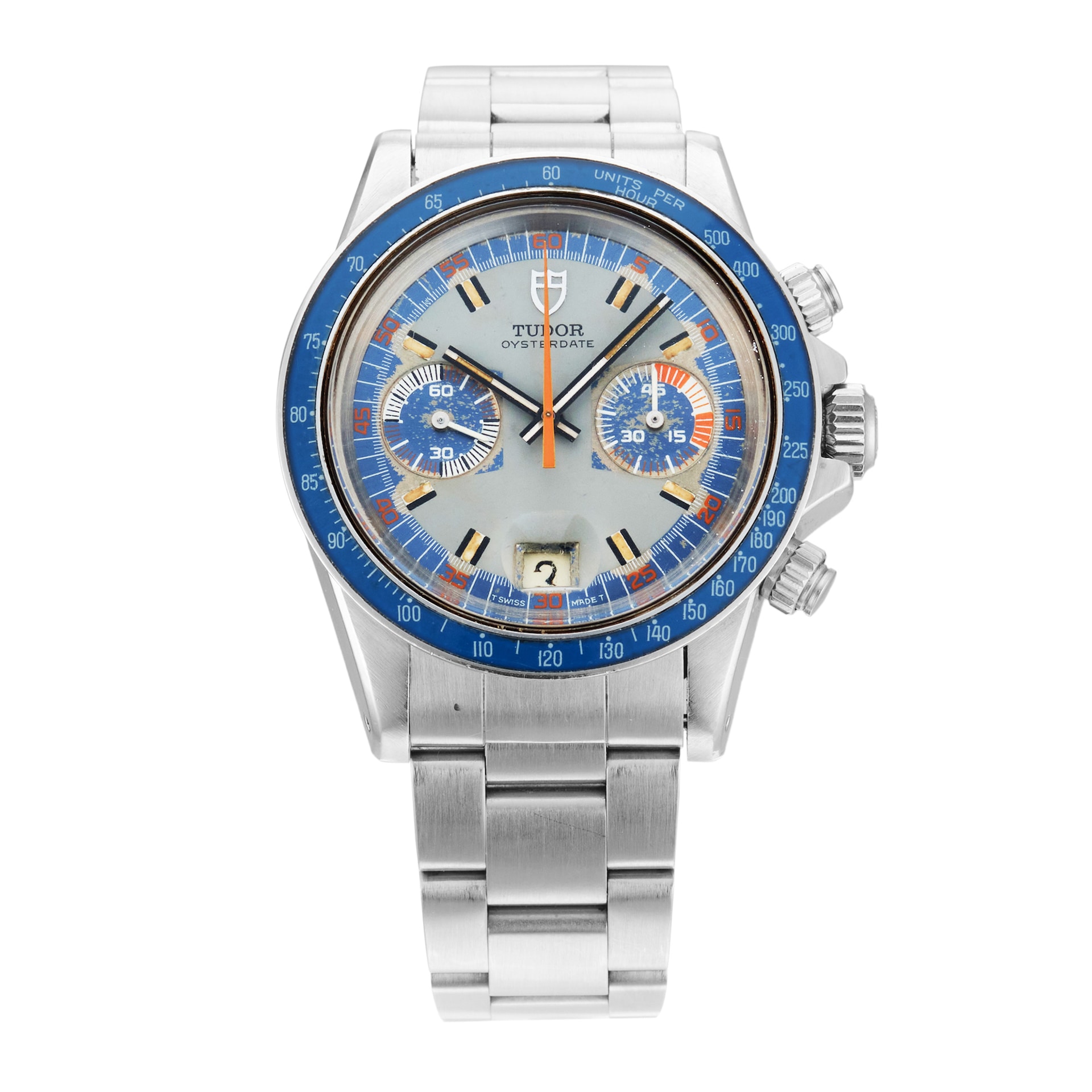 Pre-Owned Tudor Montecarlo 7149/0 40mm Stainless Steel Pre-Owned Tudor Montecarlo 7149/0 40mm Stainless Steel