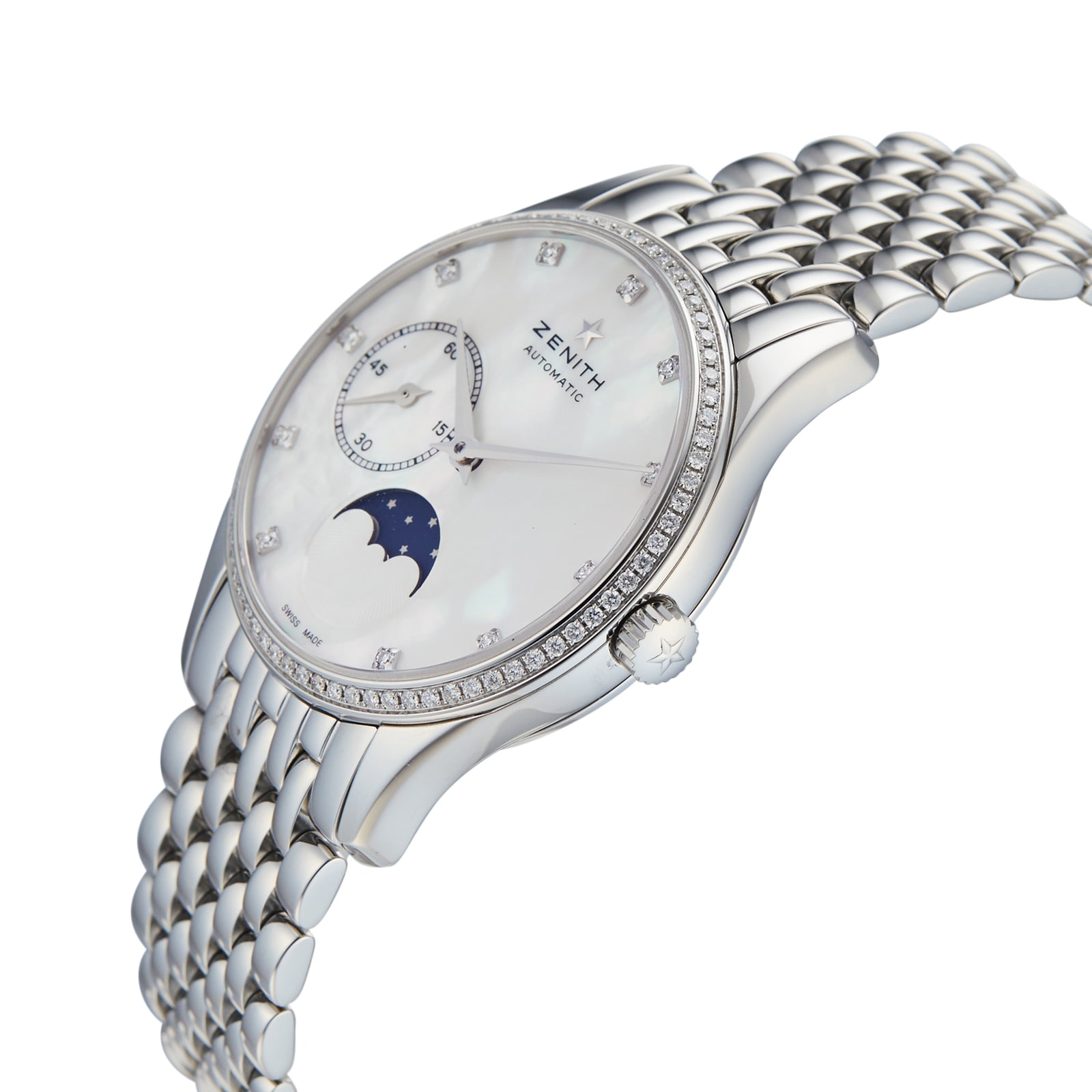 Pre-Owned Zenith Elite Ultra Thin Moonphase Ladies Watch 16.2310.692/81.M2310