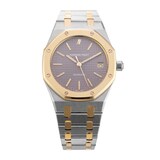 Pre-Owned Audemars Piguet Royal Oak Jumbo Vintage Mini Jumbo 36mm Stainless Steel and Yellow Gold