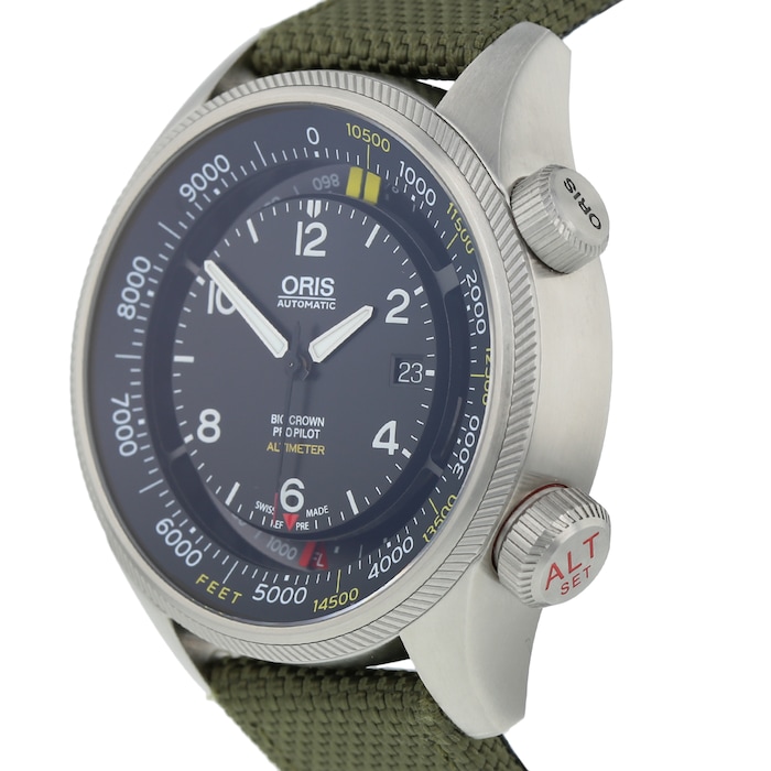 Pre-Owned Oris Big Crown ProPilot Mens Watch 01 733 7705 4134
