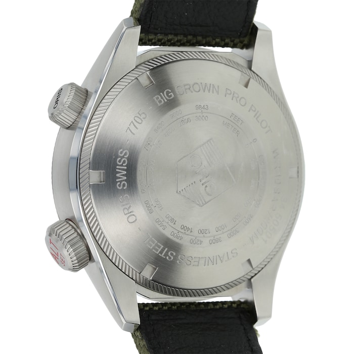 Pre-Owned Oris Big Crown ProPilot Mens Watch 01 733 7705 4134