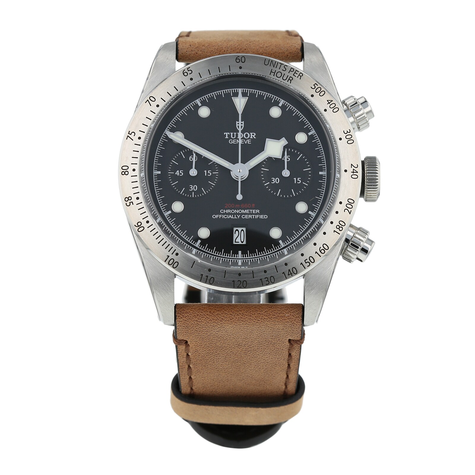 Pre-Owned Tudor Black Bay Chronograph Mens Watch M79350-0005