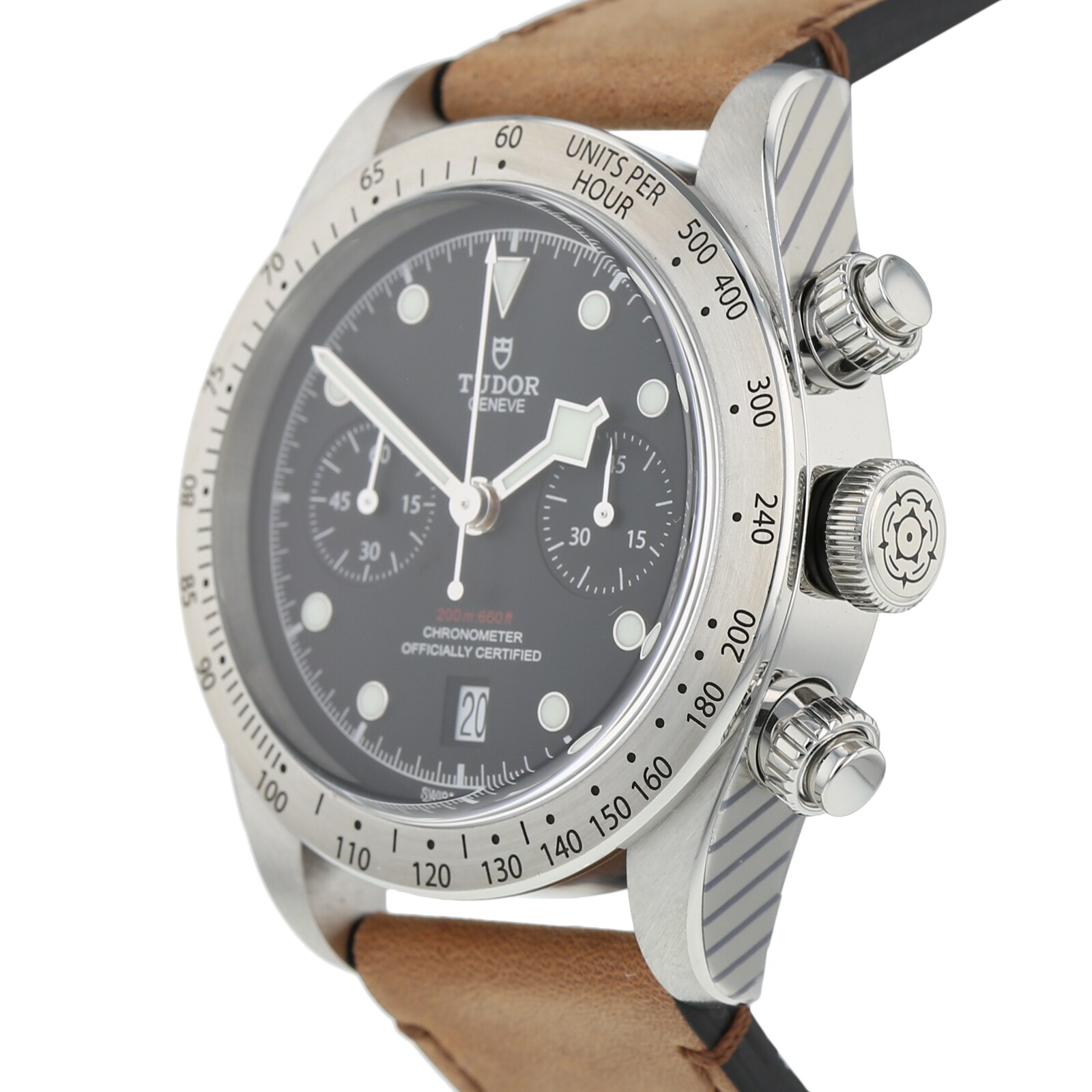 Pre-Owned Tudor Black Bay Chronograph Mens Watch M79350-0005