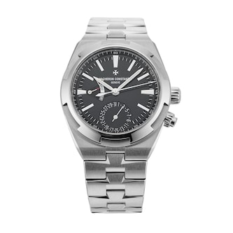 Pre-Owned Vacheron Constantin Overseas Dual Time 41mm Stainless Steel
