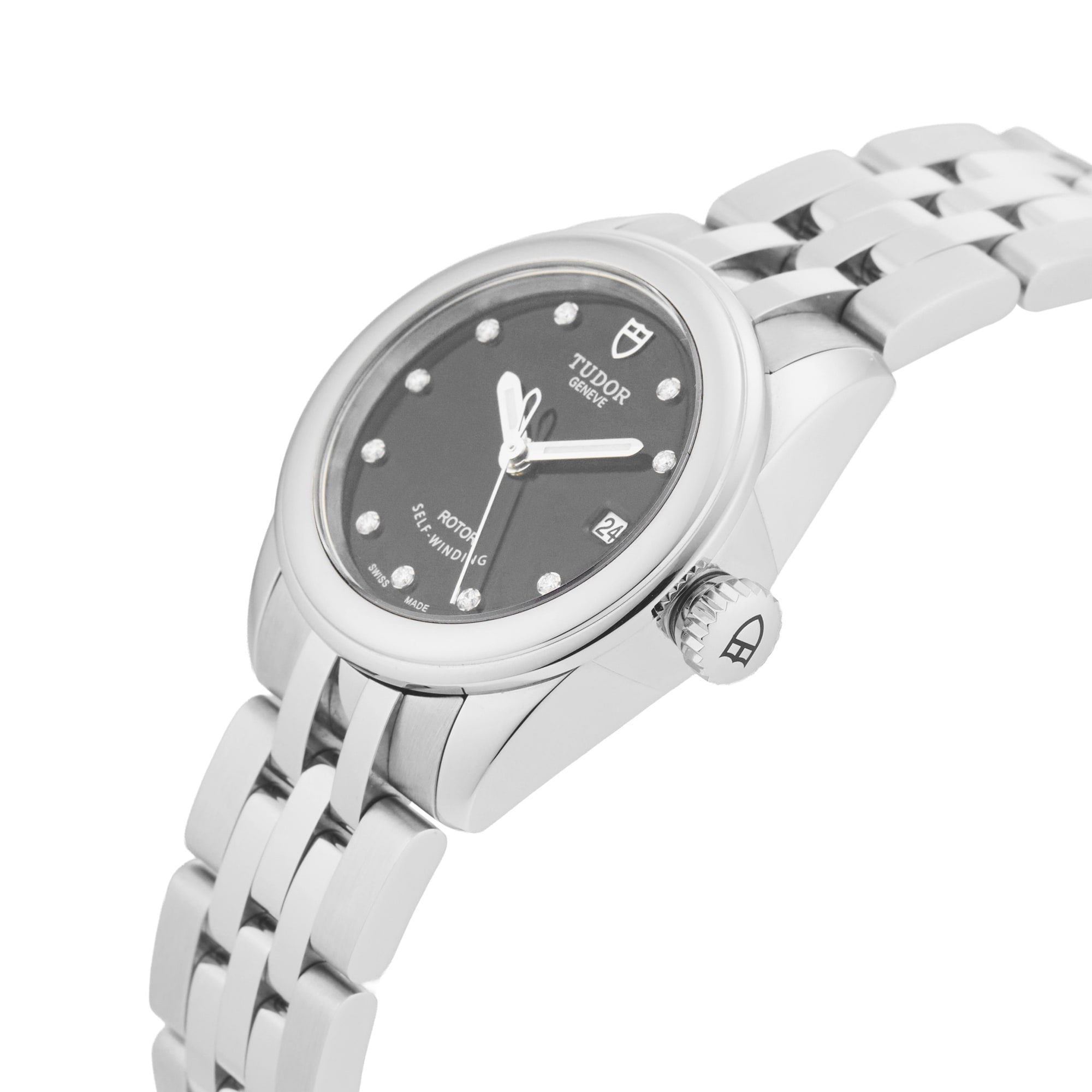 Pre-Owned Tudor Glamour Date 26mm Stainless Steel Pre-Owned Tudor Glamour Date 26mm Stainless Steel
