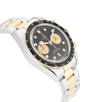 Pre-Owned Tudor Black Bay Chrono S&G 41mm Stainless Steel and Yellow Gold Pre-Owned Tudor Black Bay Chrono S&G 41mm Stainless Steel and Yellow Gold