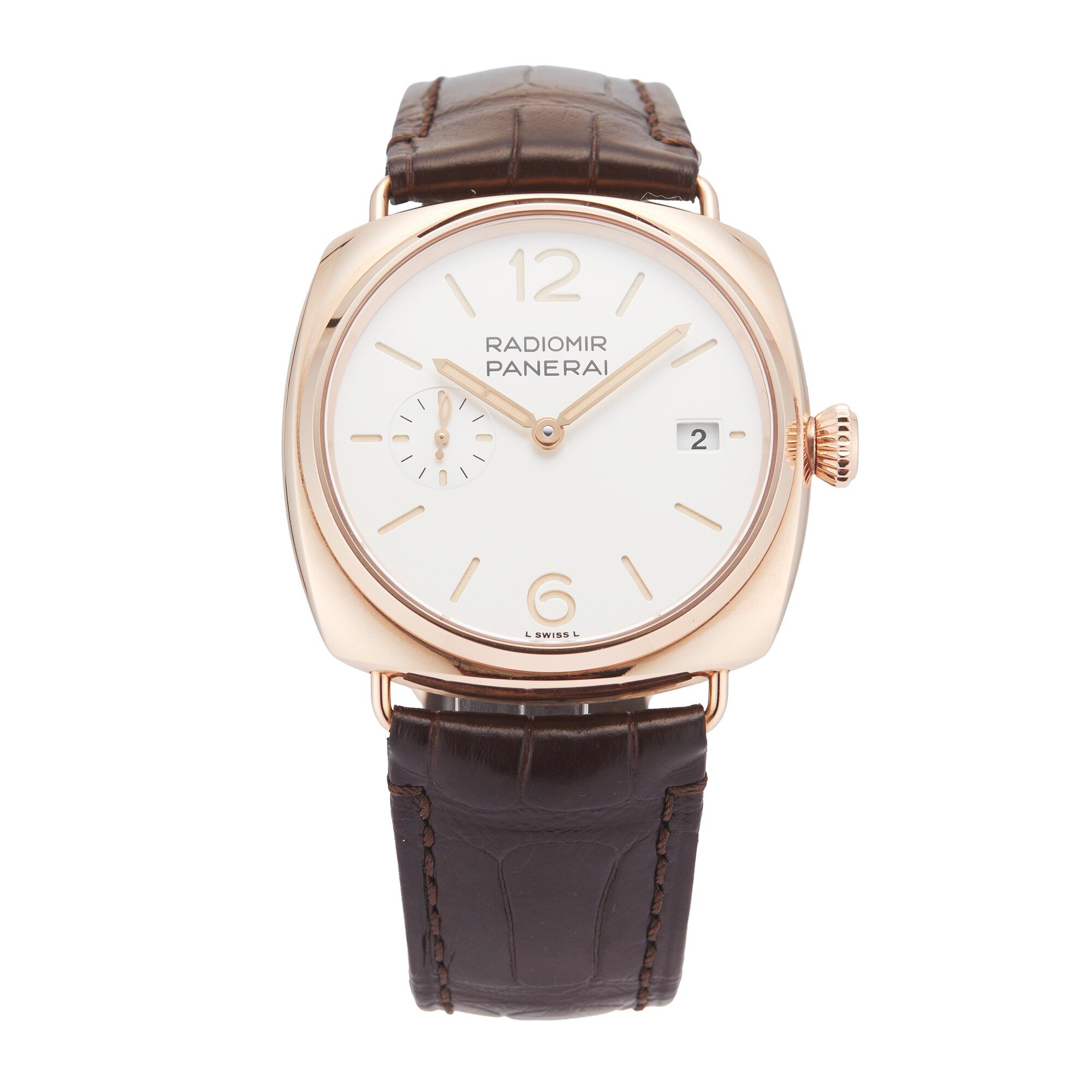 Pre-Owned Panerai Radiomir 40mm Rose Gold Pre-Owned Panerai Radiomir 40mm Rose Gold