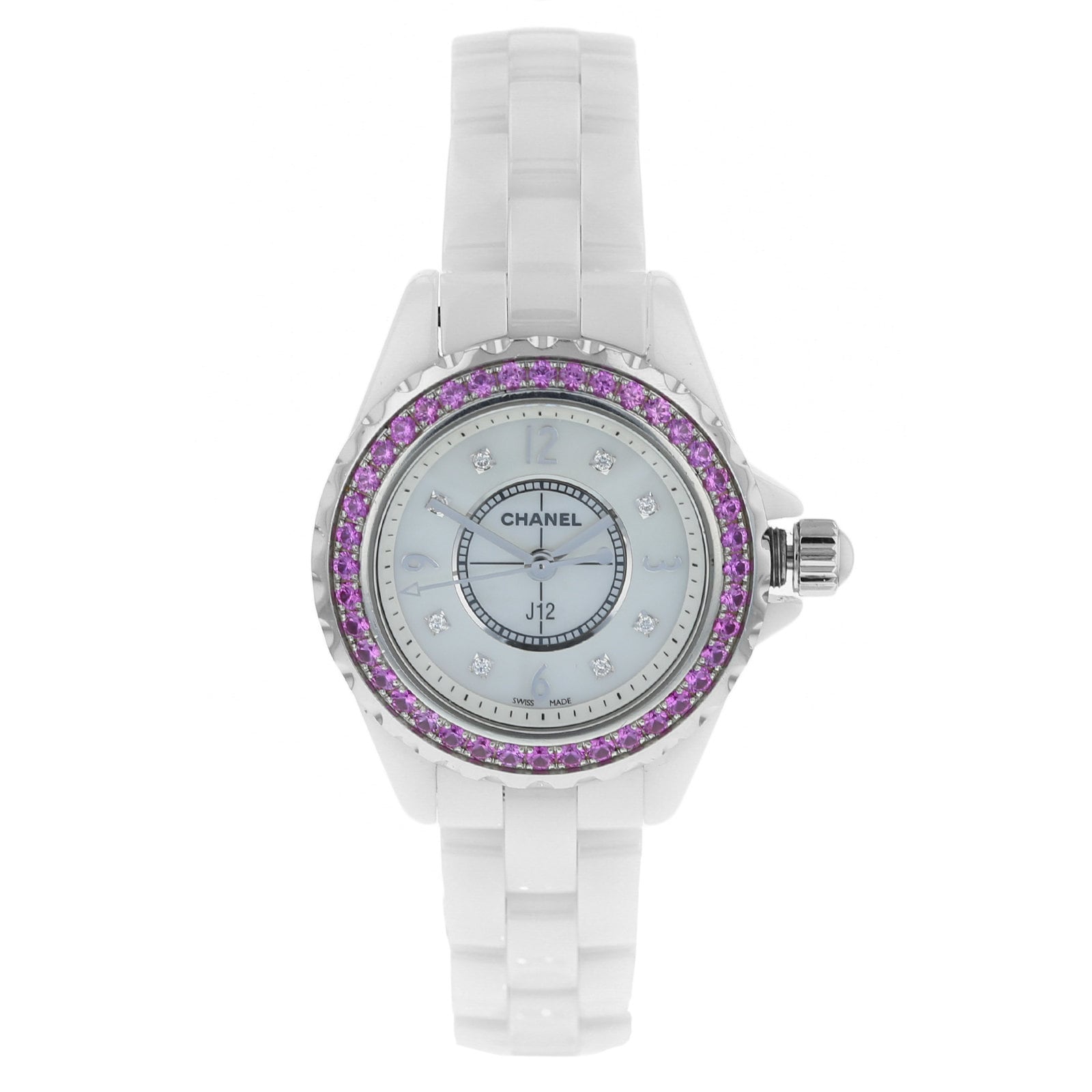 Pre Owned Chanel Pre Owned Chanel J12 Ladies Watch H3243 156000171