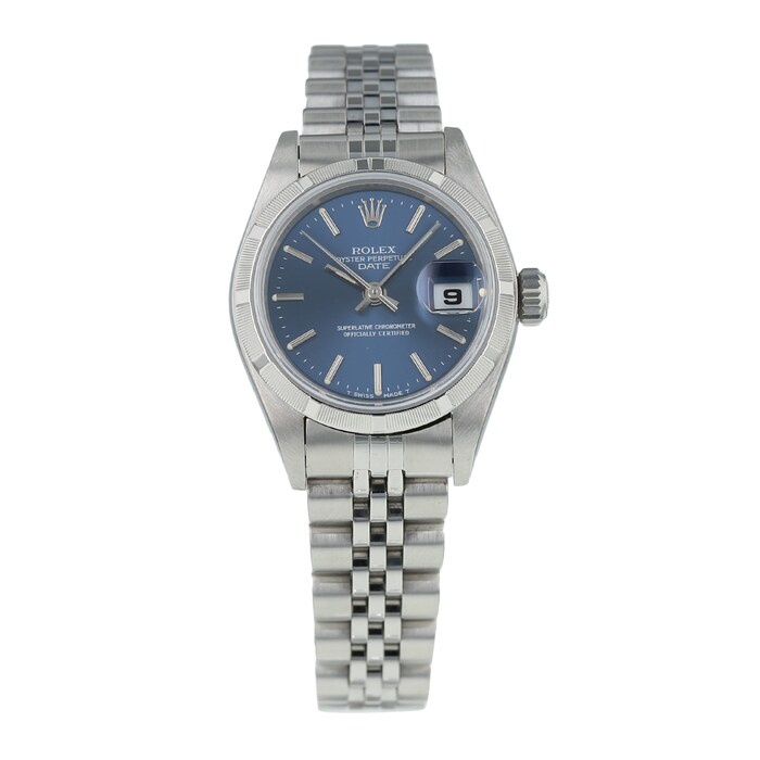 Pre-Owned Rolex Pre-Owned Rolex Oyster Perpetual Date Ladies Watch 69190