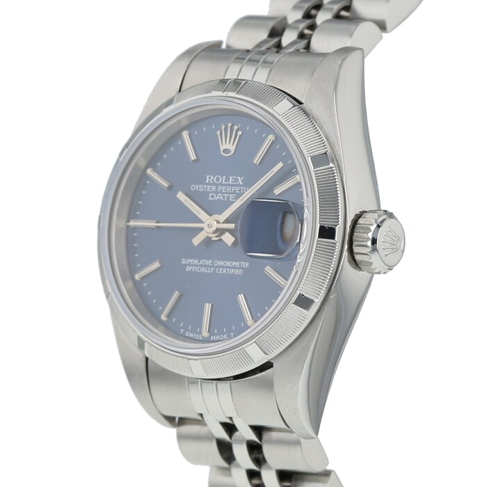 Pre-Owned Rolex Pre-Owned Rolex Oyster Perpetual Date Ladies Watch 69190