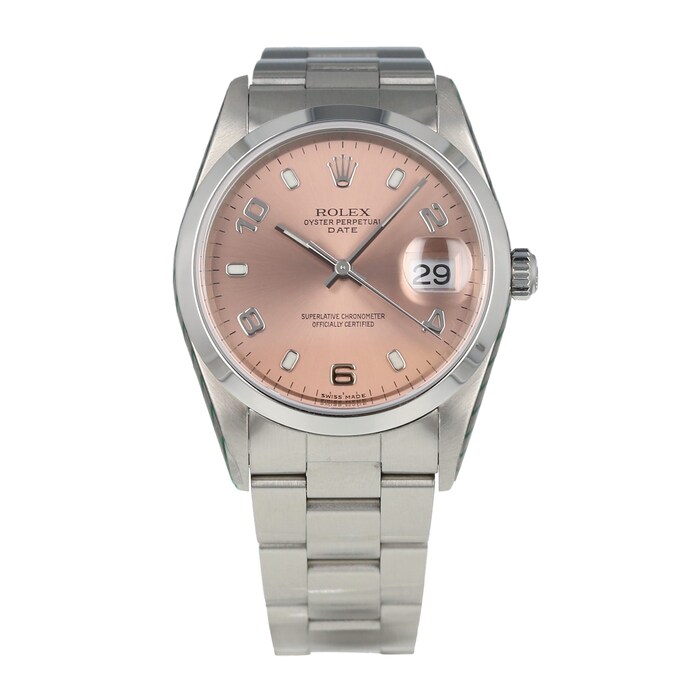 Pre-Owned Rolex Pre-Owned Rolex Oyster Perpetual Date Mens Watch 15200