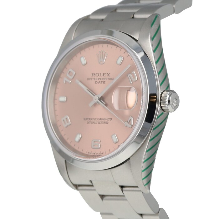 Pre-Owned Rolex Pre-Owned Rolex Oyster Perpetual Date Mens Watch 15200