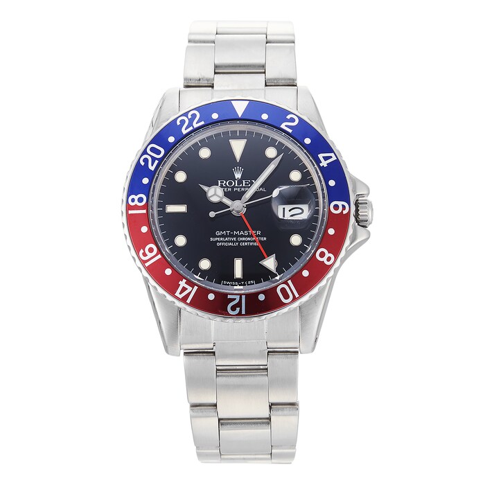 Pre-Owned Rolex Pre-Owned Rolex GMT-Master Mens Watch 16750