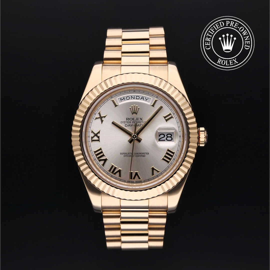 Rolex day date 2 gold new arrivals