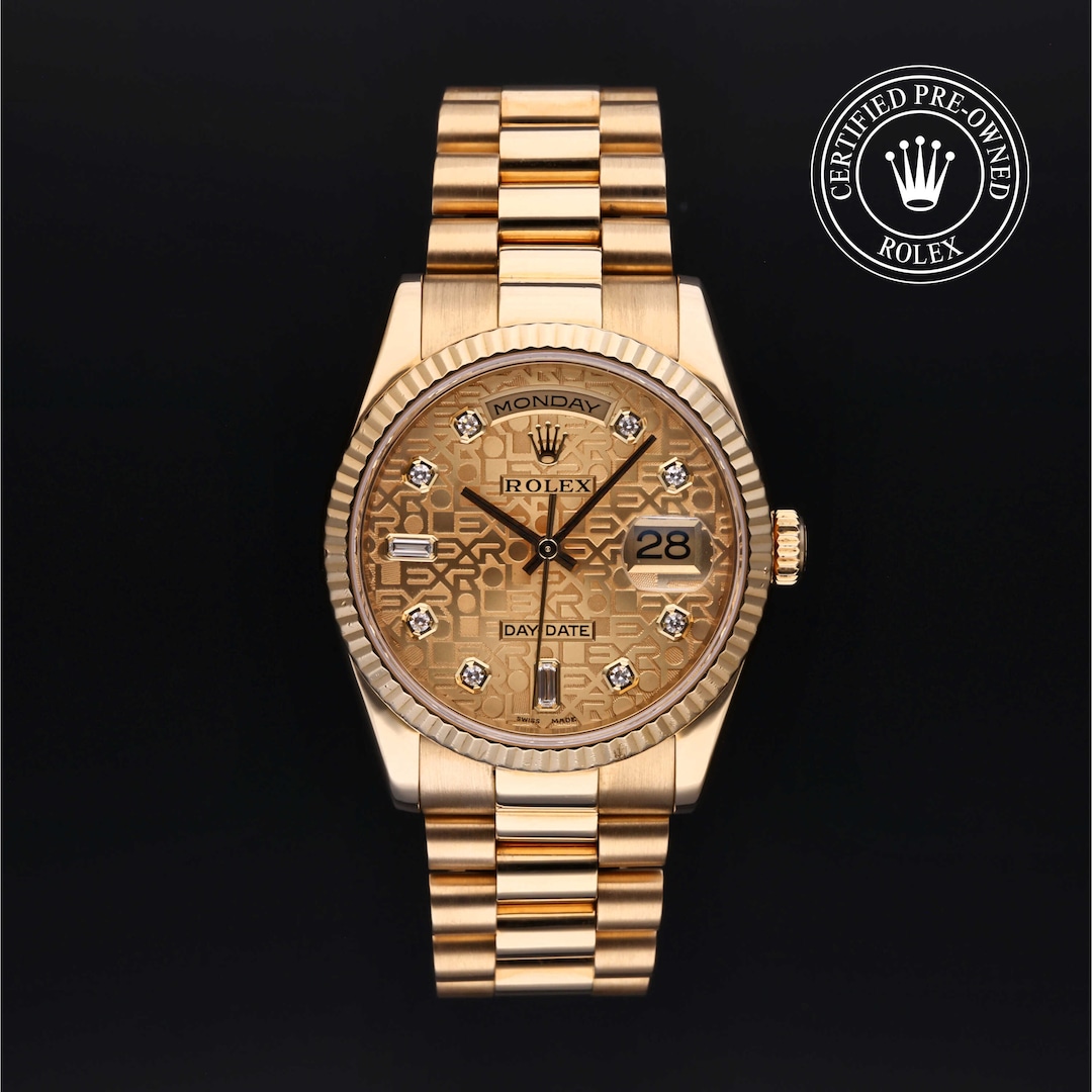 Rolex Certified Pre-Owned Day-Date 36 Rolex Certified Pre-Owned Day-Date 36