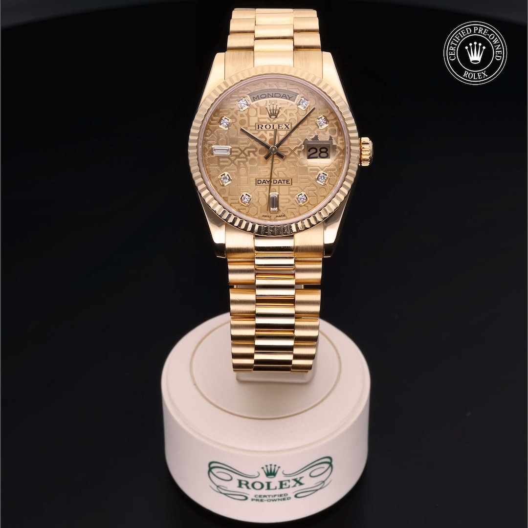 Rolex Rolex Certified Pre-Owned Day-Date 36 Rolex Rolex Certified Pre-Owned Day-Date 36