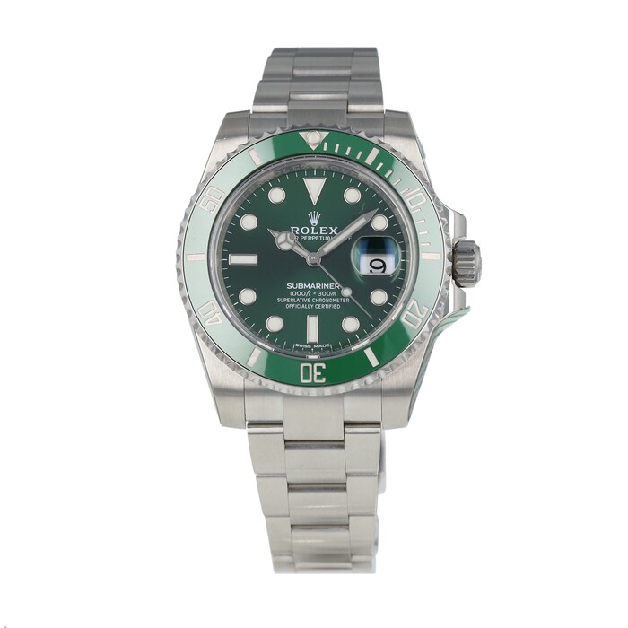 Pre-Owned Rolex Pre-Owned Rolex Submariner Date 'The Hulk' Mens Watch 116610LV