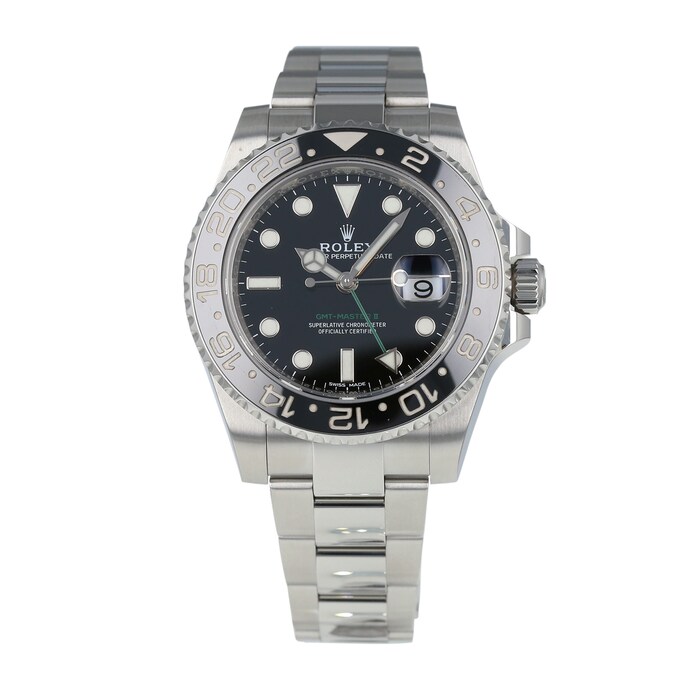 Pre-Owned Rolex Pre-Owned Rolex GMT-Master II Mens Watch 116710LN