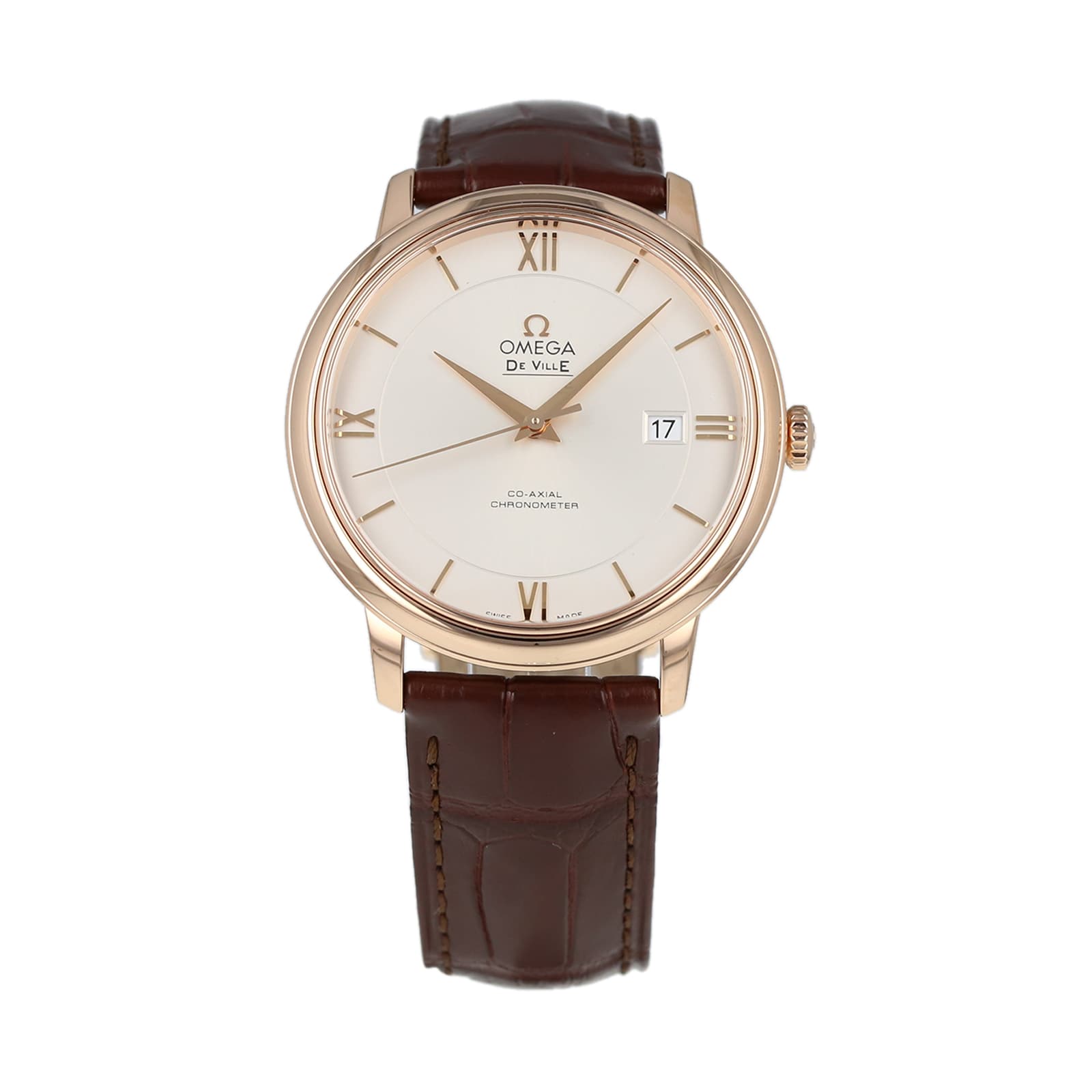 Pre-Owned Omega De Ville Prestige Mens Watch 424.53.40.20.02.001