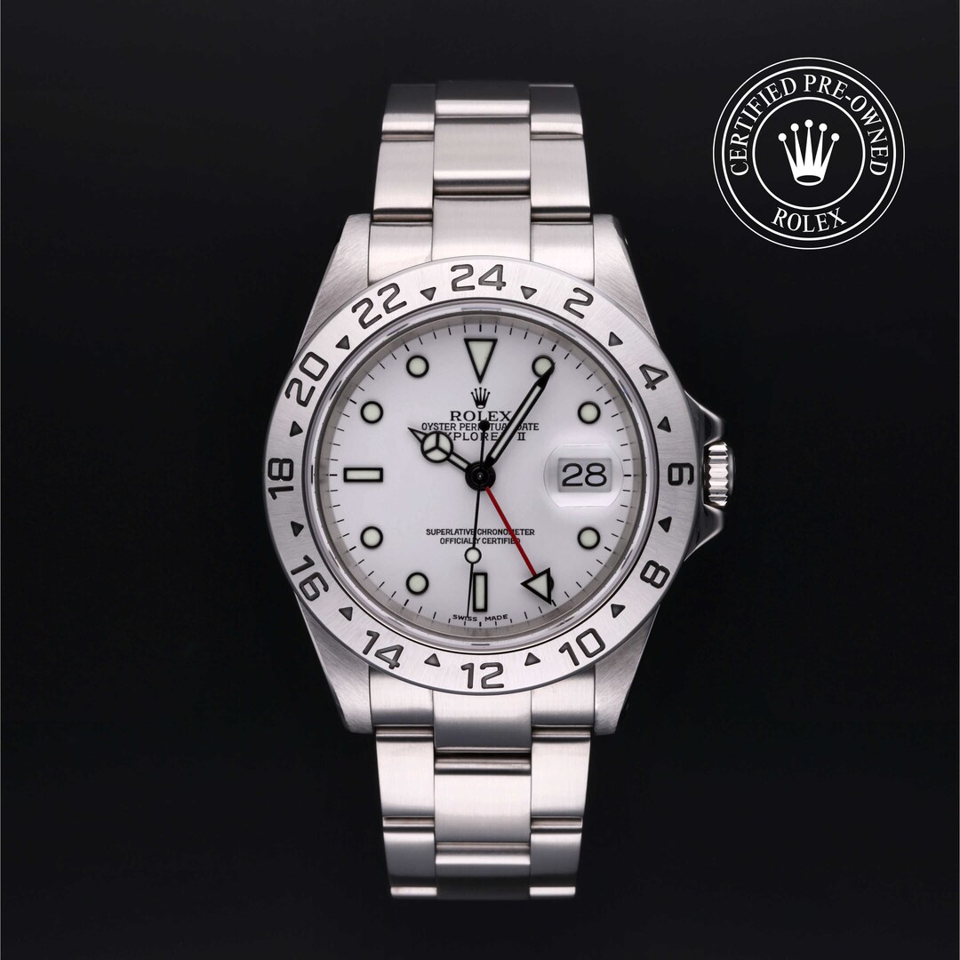 Rolex Certified Pre-Owned Explorer II Rolex Certified Pre-Owned Explorer II
