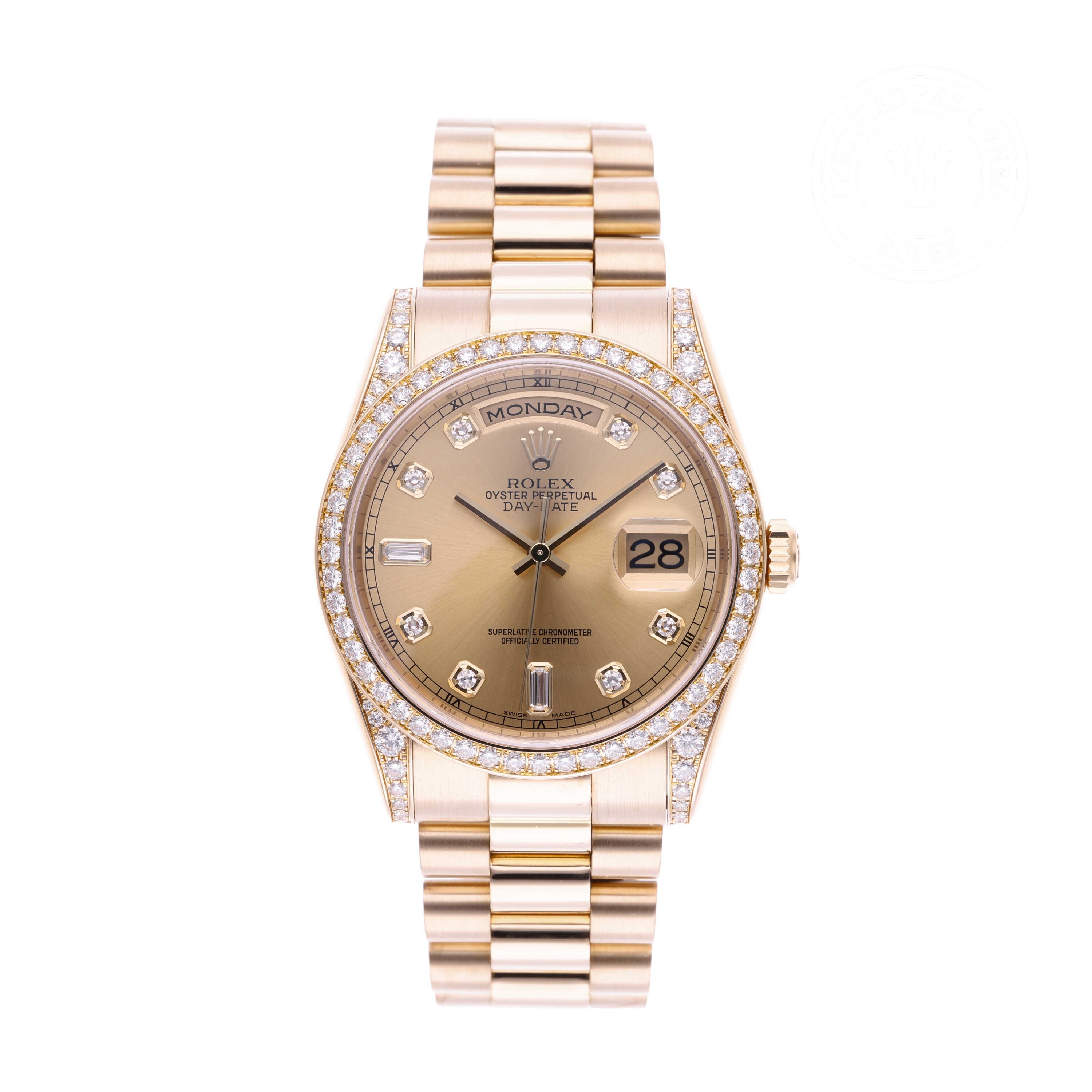 Rolex Day-Date 36 Official Certified Pre-Owned