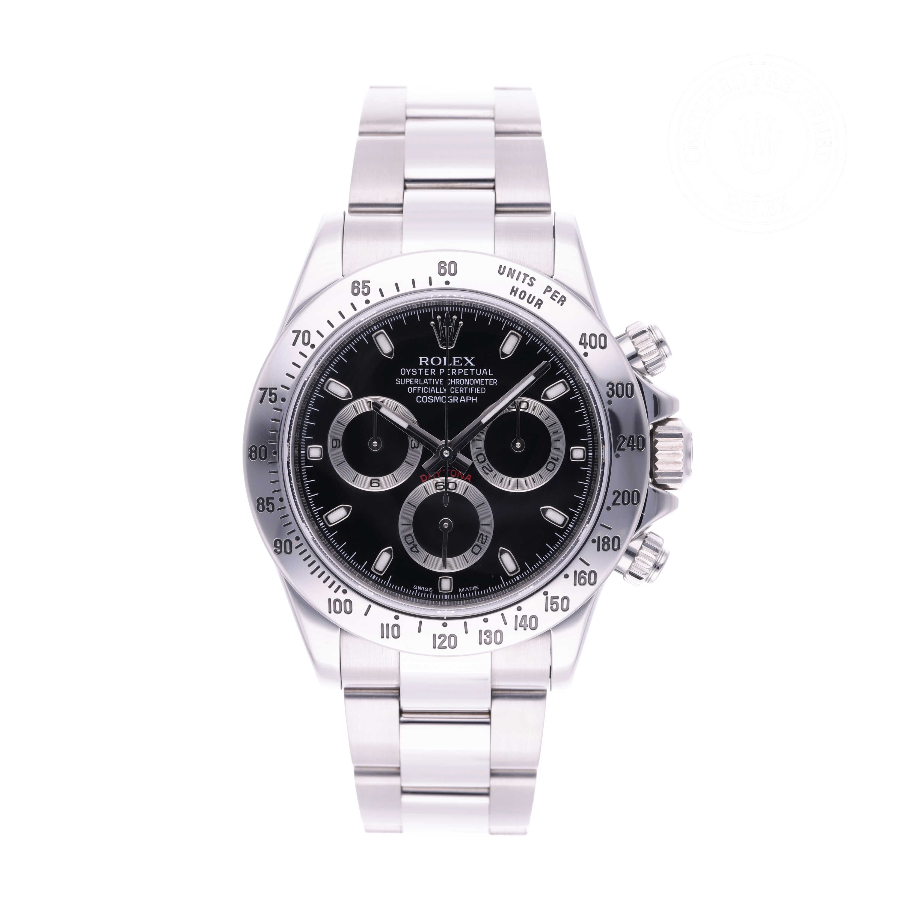 Rolex Cosmograph Daytona Official Certified Pre-Owned