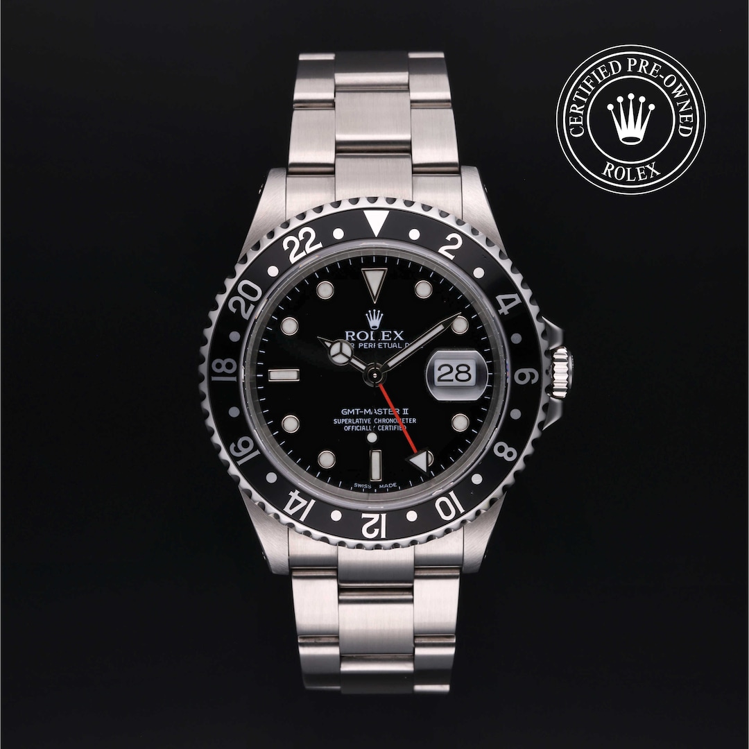 Rolex Certified Pre Owned GMT Master II M16710LN 0004 Goldsmiths