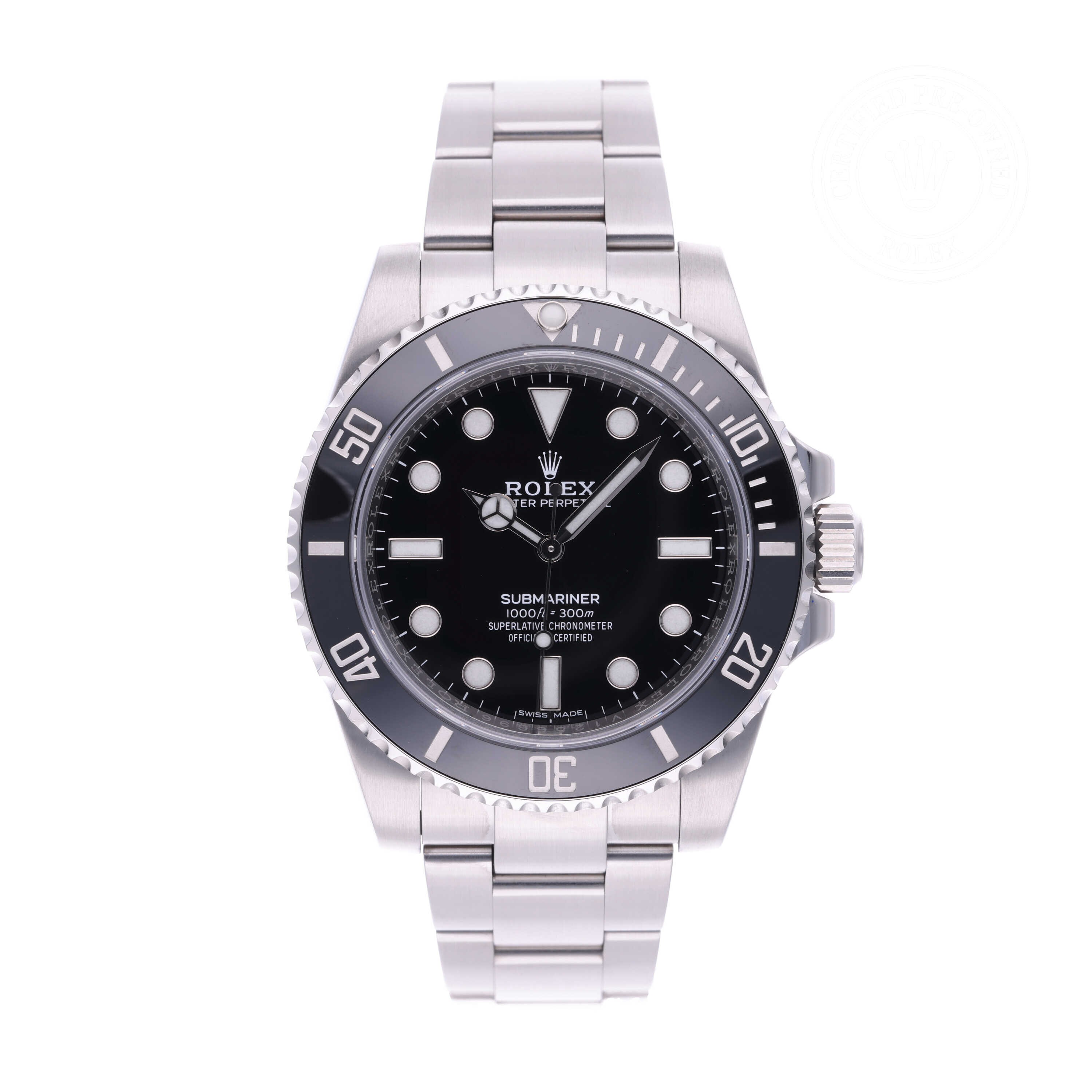 Rolex Submariner Official Certified Pre-Owned