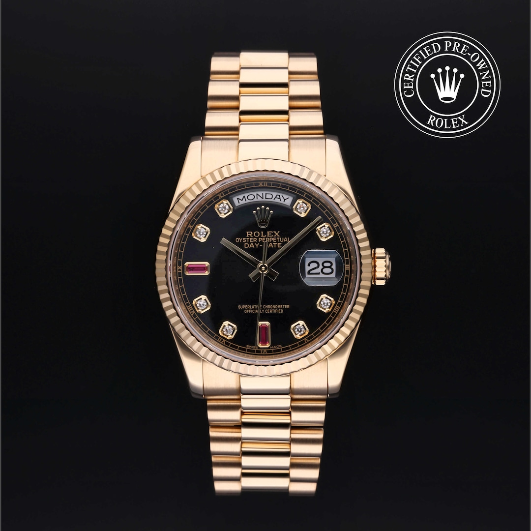 Rolex Certified Pre-Owned Day-Date 36 Rolex Certified Pre-Owned Day-Date 36