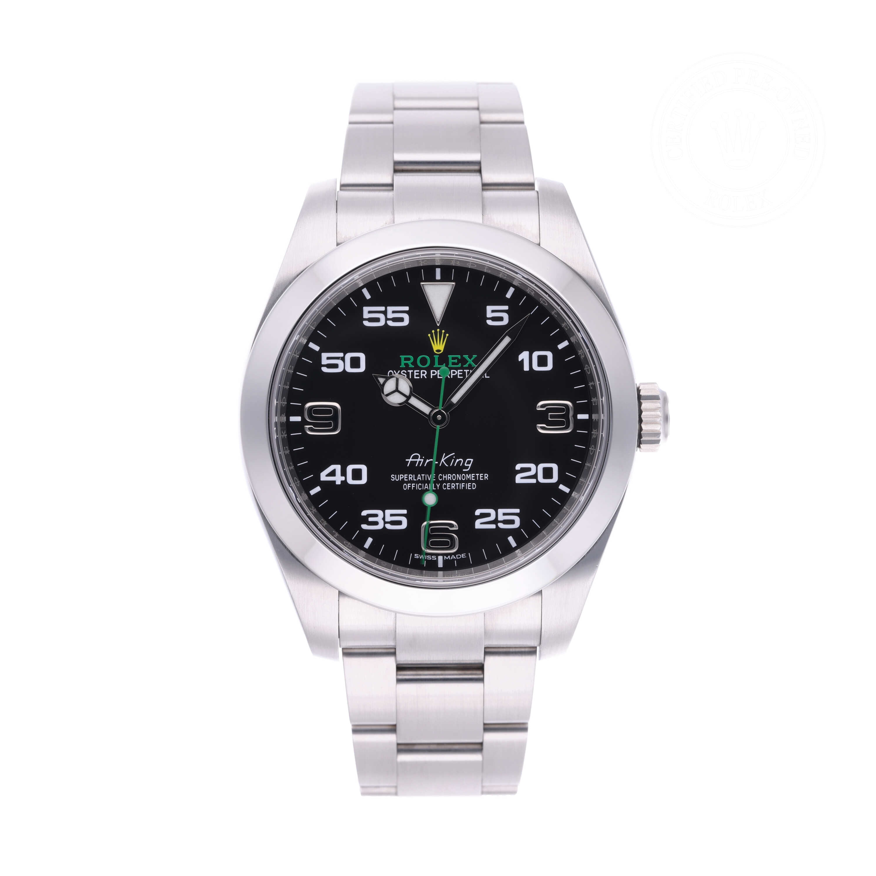 Rolex Air-King Official Certified Pre-Owned