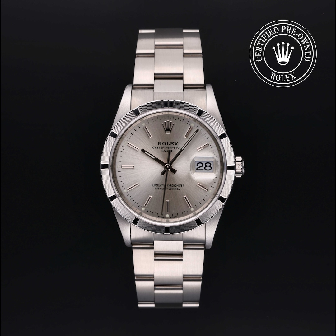 Rolex Rolex Certified Pre-Owned Oyster Perpetual Date 34 Rolex Rolex Certified Pre-Owned Oyster Perpetual Date 34