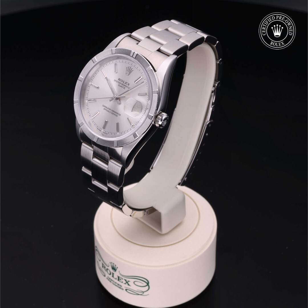 Rolex Rolex Certified Pre-Owned Oyster Perpetual Date 34 Rolex Rolex Certified Pre-Owned Oyster Perpetual Date 34