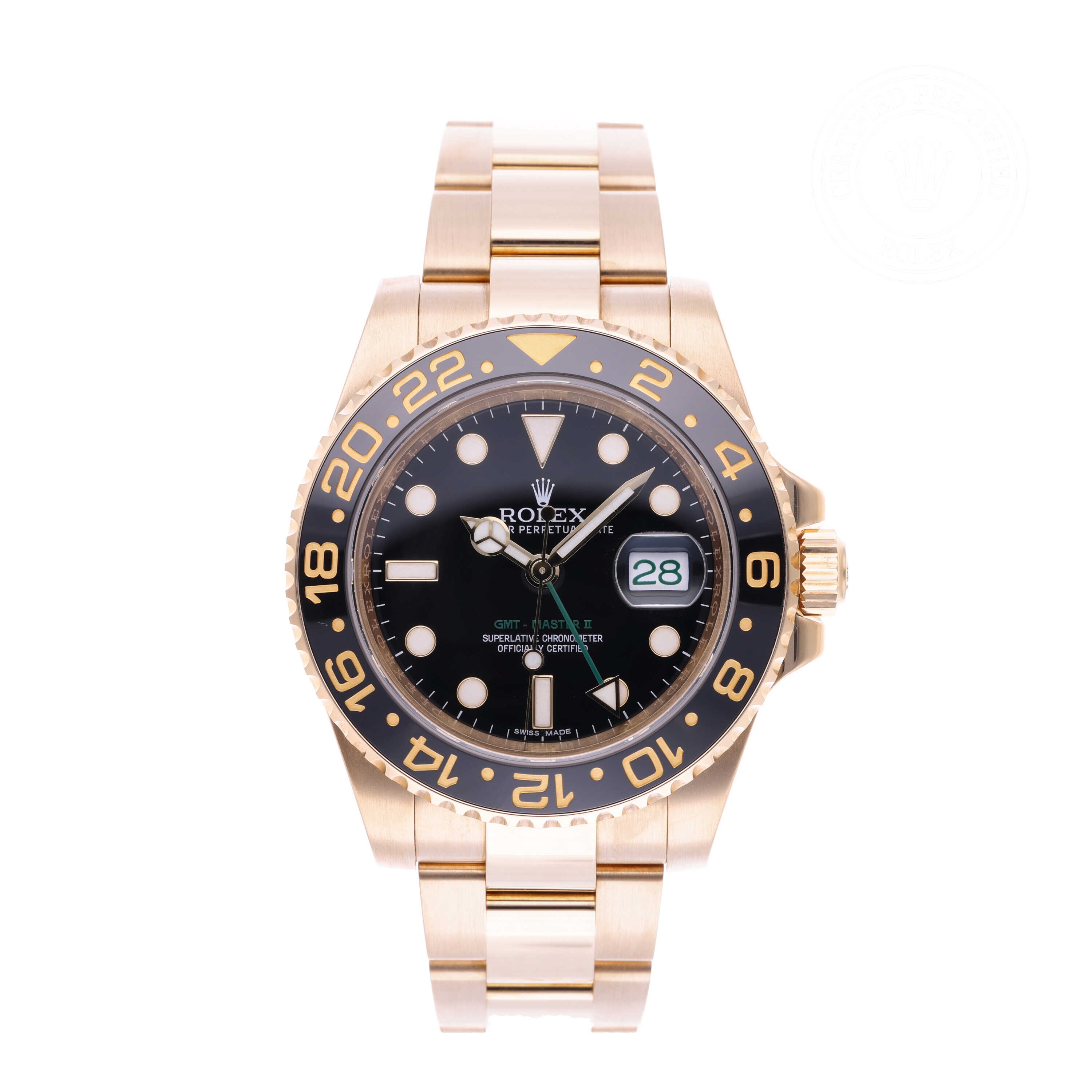 Rolex GMT-Master II Official Certified Pre-Owned