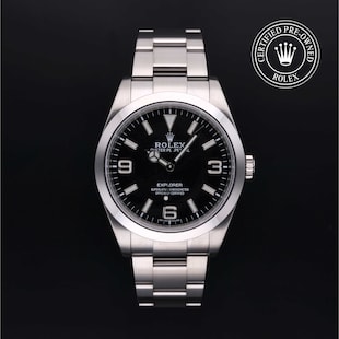 Rolex Certified Pre Owned Oyster Perpetual 39 Watches Of Switzerland UK