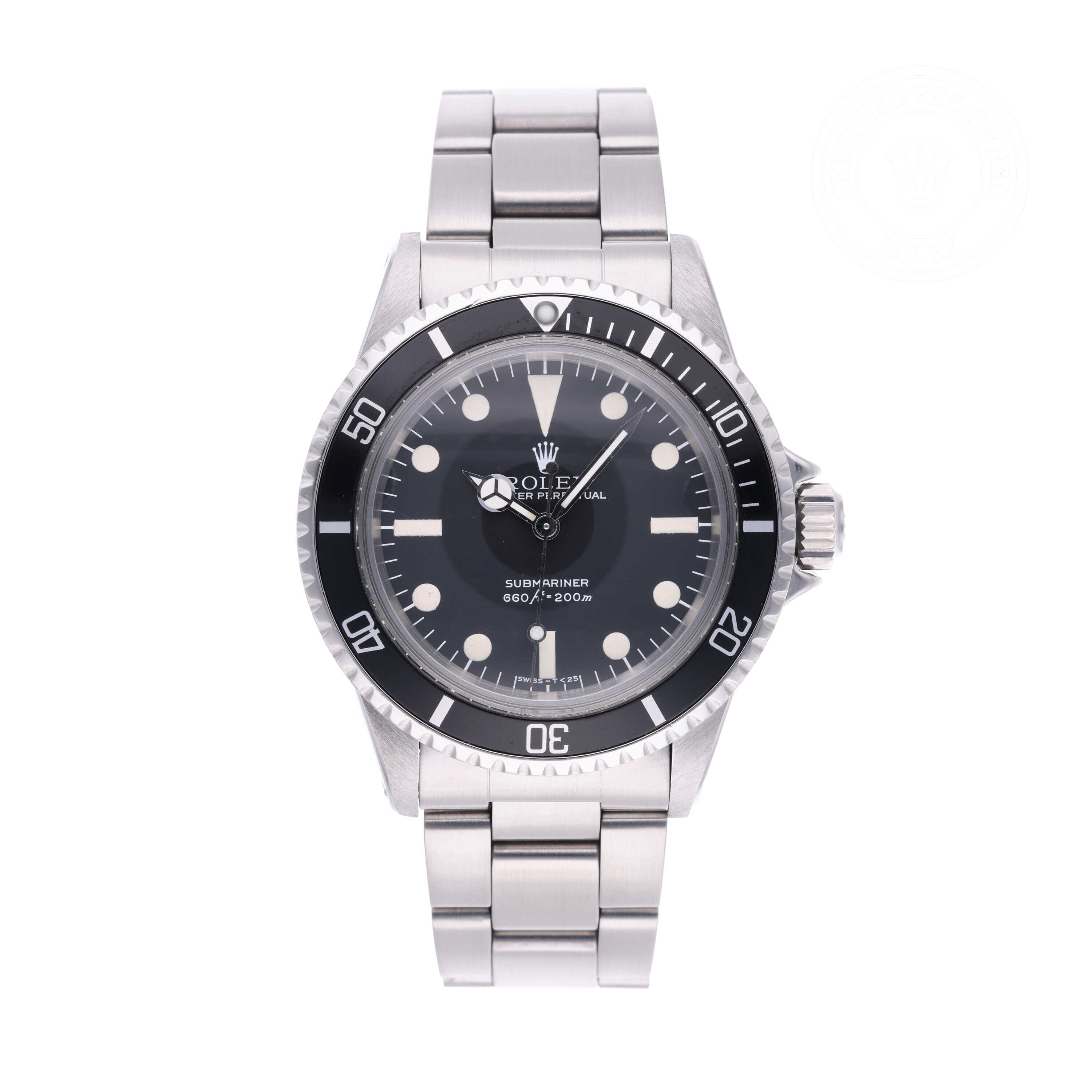 Rolex Submariner Official Certified Pre-Owned